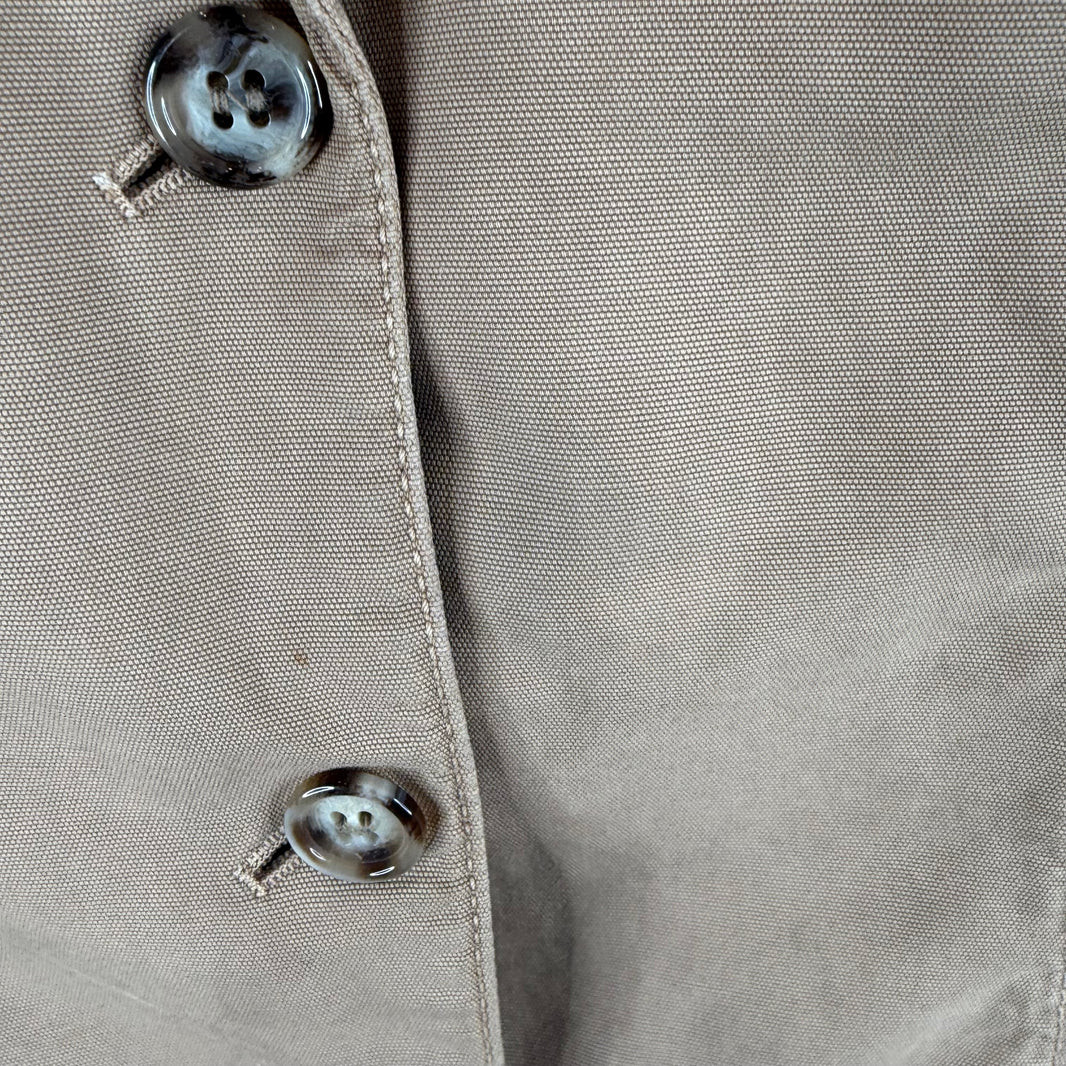 Prada Tan Cotton Blazer