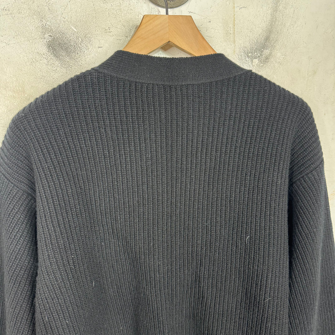 Balenciaga Black Knitted Cardigan
