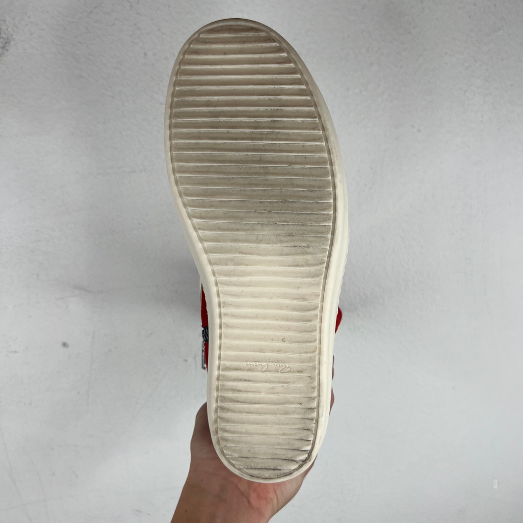 Rick Owens Carnelian Suede Geobaskets