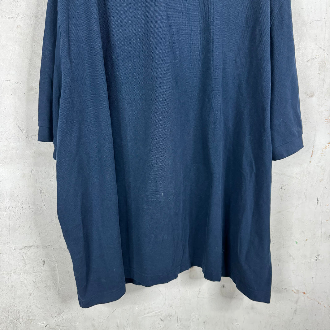 Balenciaga Distressed Oversized Polo