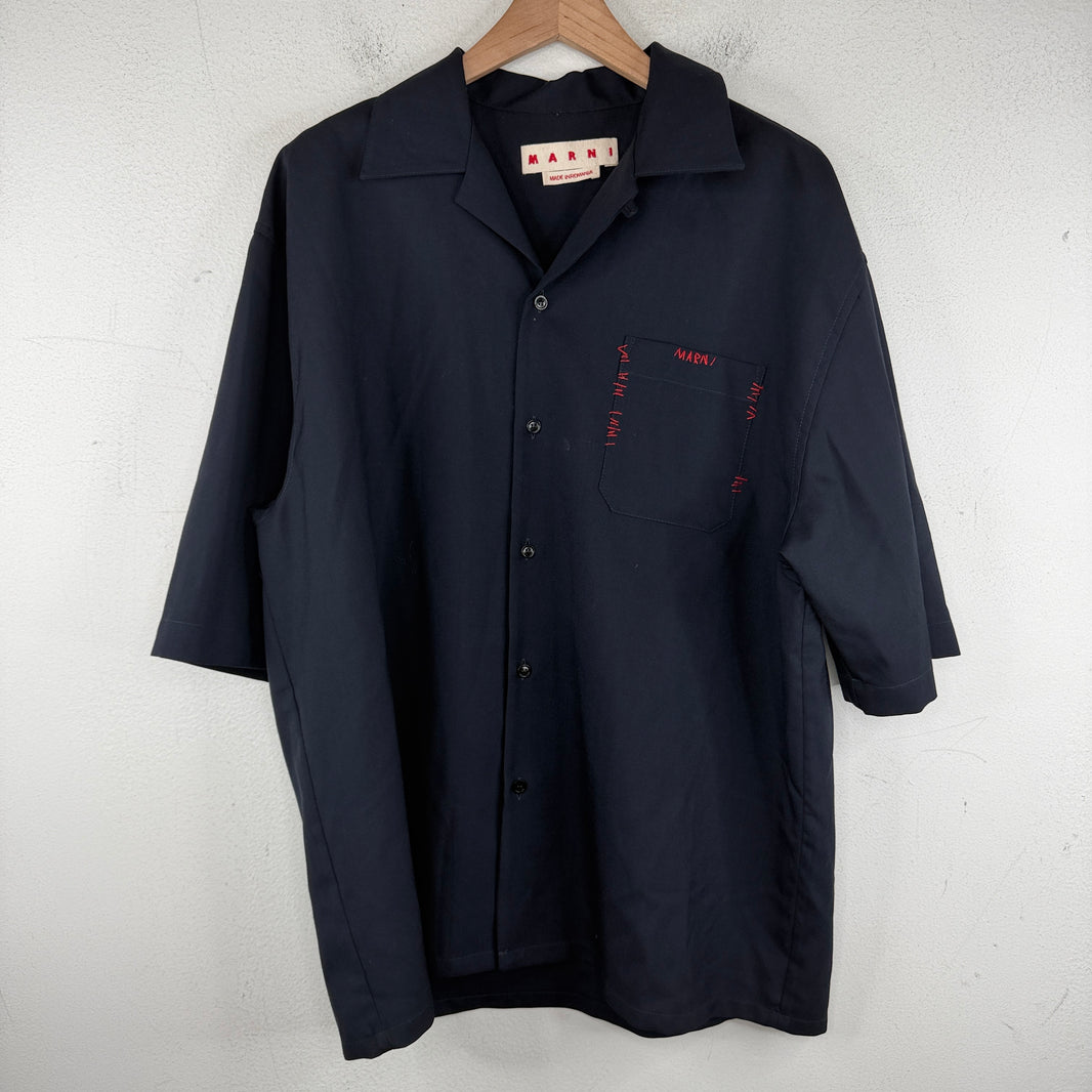 Marni Stitch Pocket Button Up Shirt