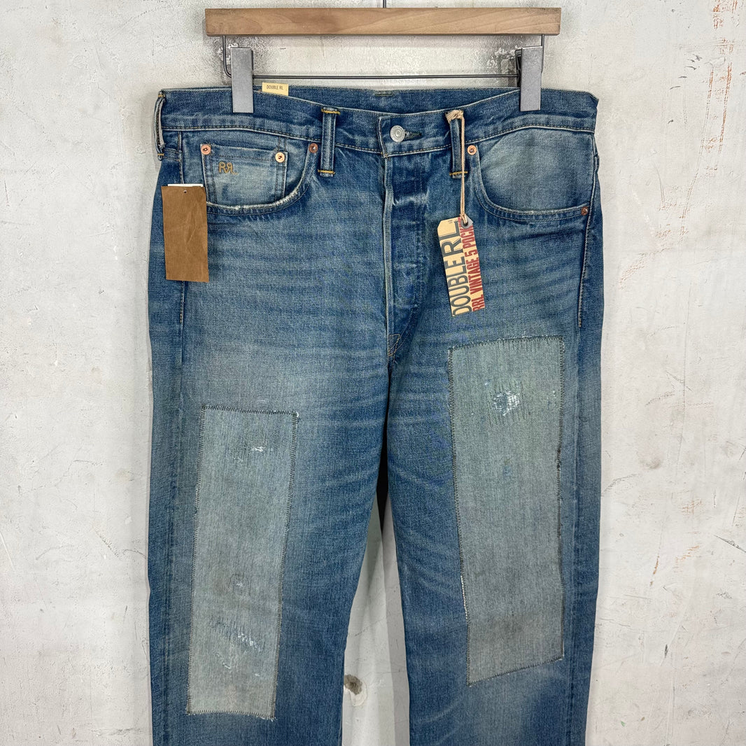 RRL Repaired Vintage 5 Pocket Jeans