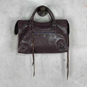 Balenciaga Purple City Bag