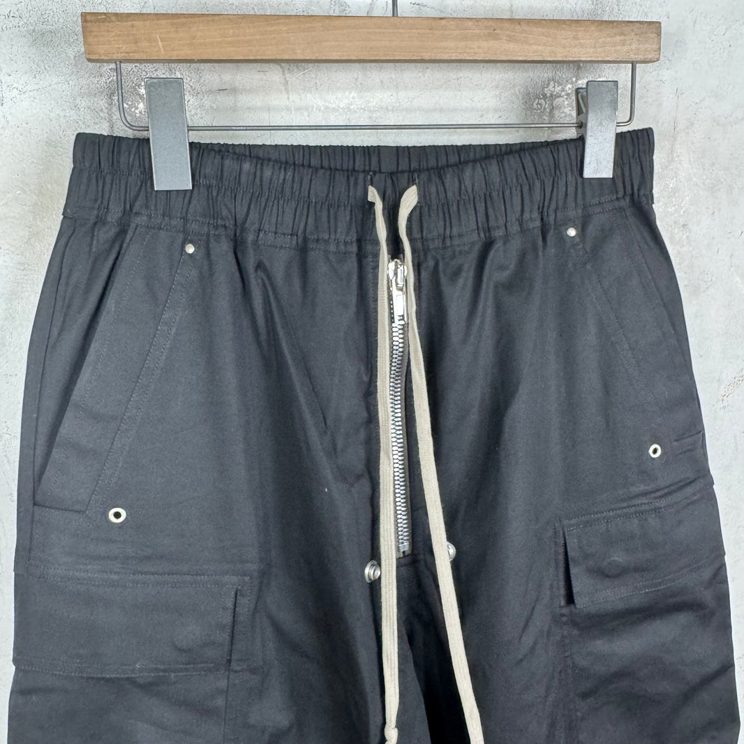 Rick Owens Cotton Black CargoBelas