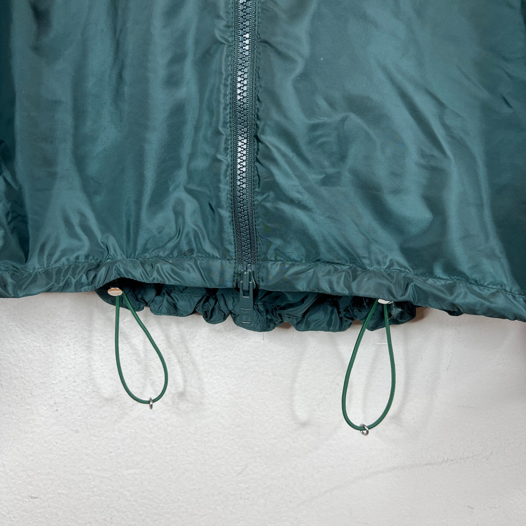 Prada Green Hooded Windbreaker