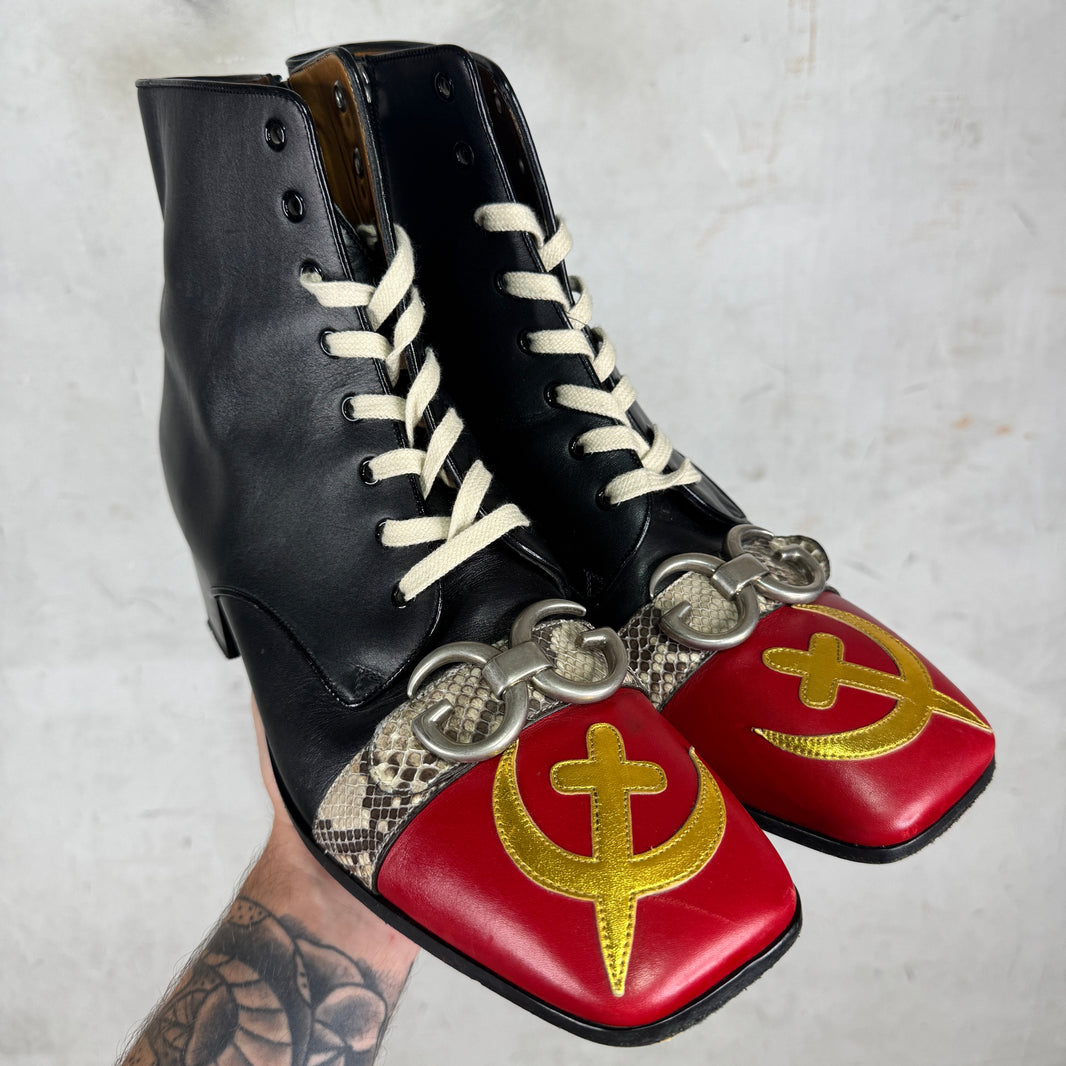 Gucci Runway USSR Cirano Boots