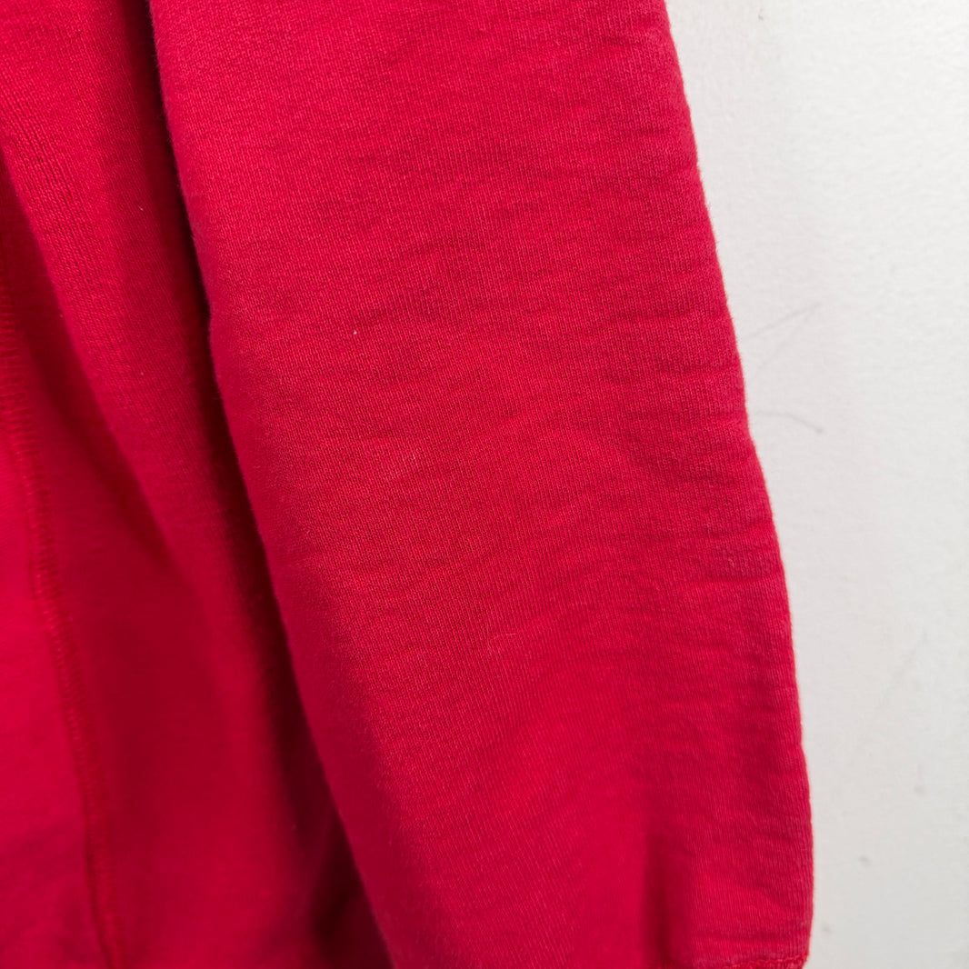 Supreme Bleached Red Tonal Box Logo Hoodie