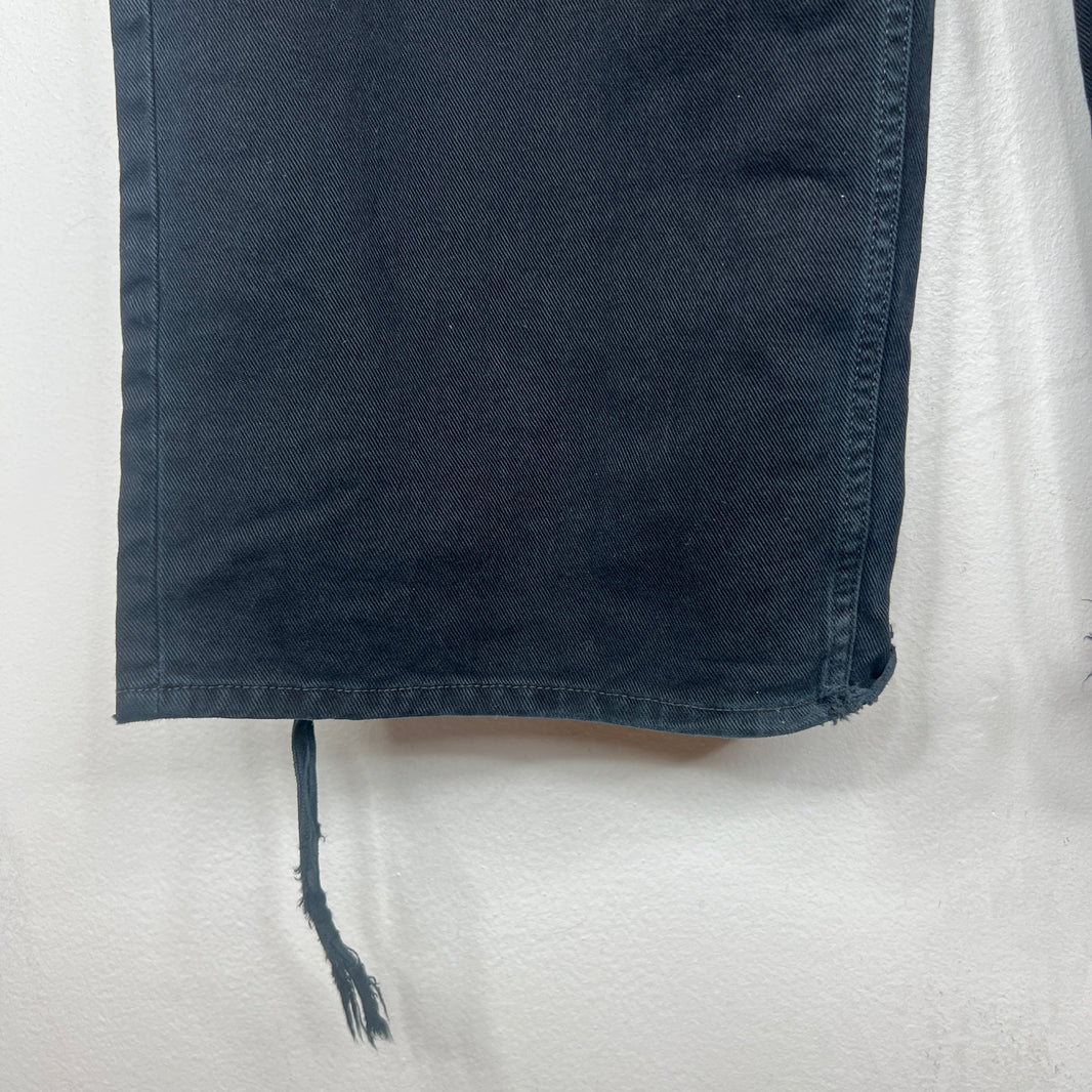 Balenciaga Black Baggy Drawstring Jeans