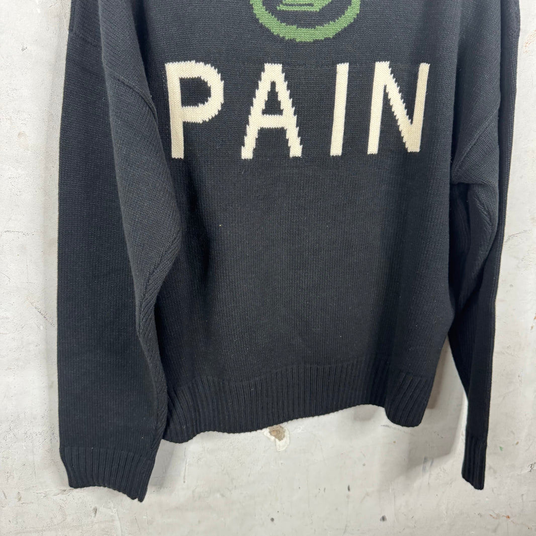 Sicko Pain Flag Knitted Sweater