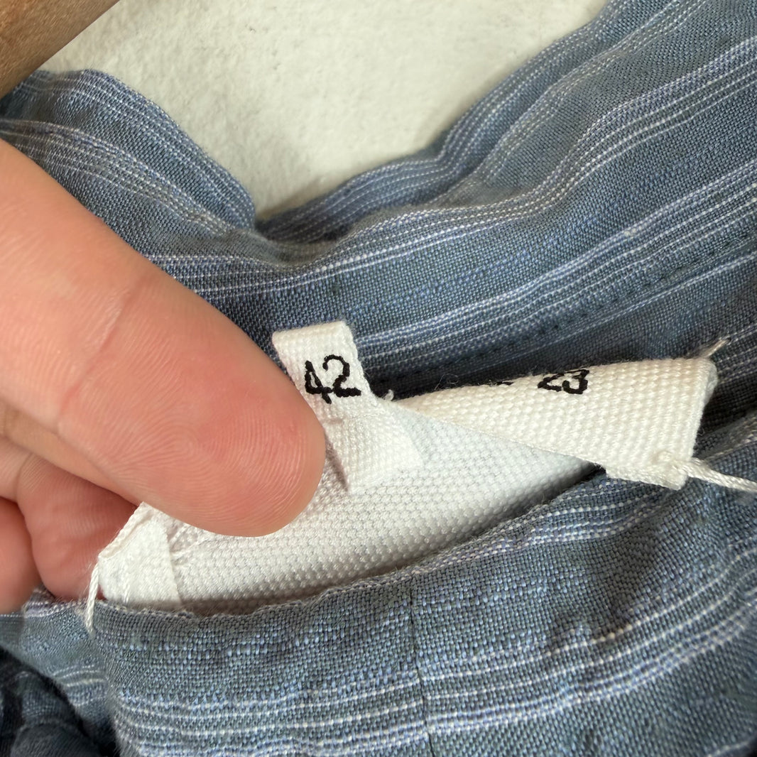 Margiela Blue Striped L/S Shirt