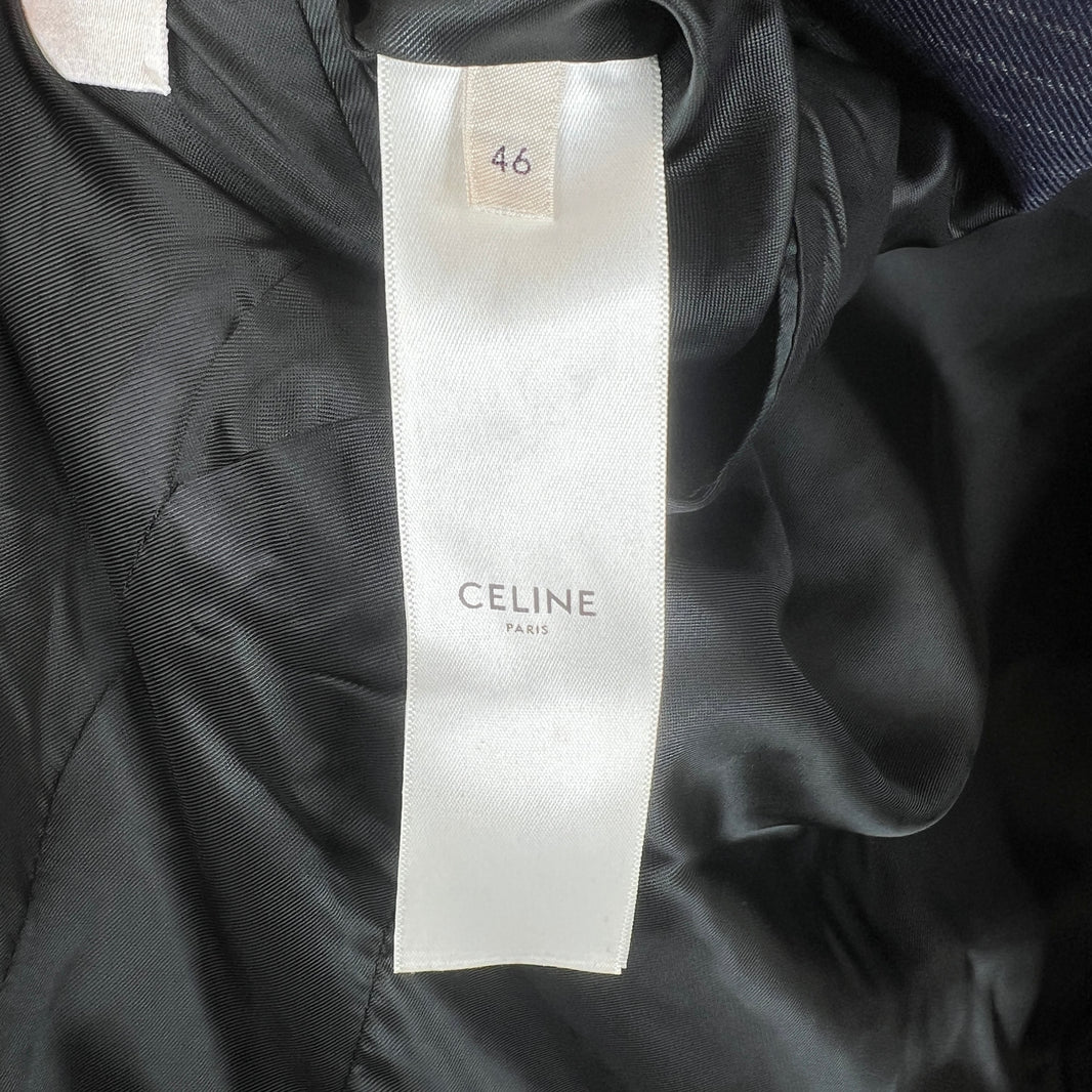 Celine Striped Navy Suit Set