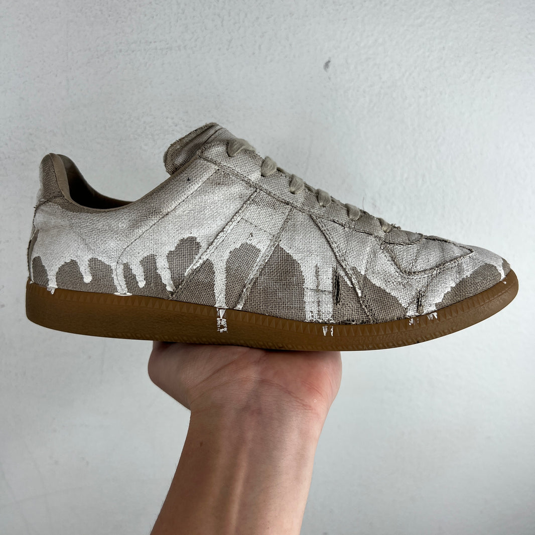 Maison Margiela Paint Canvas Replica Sneakers