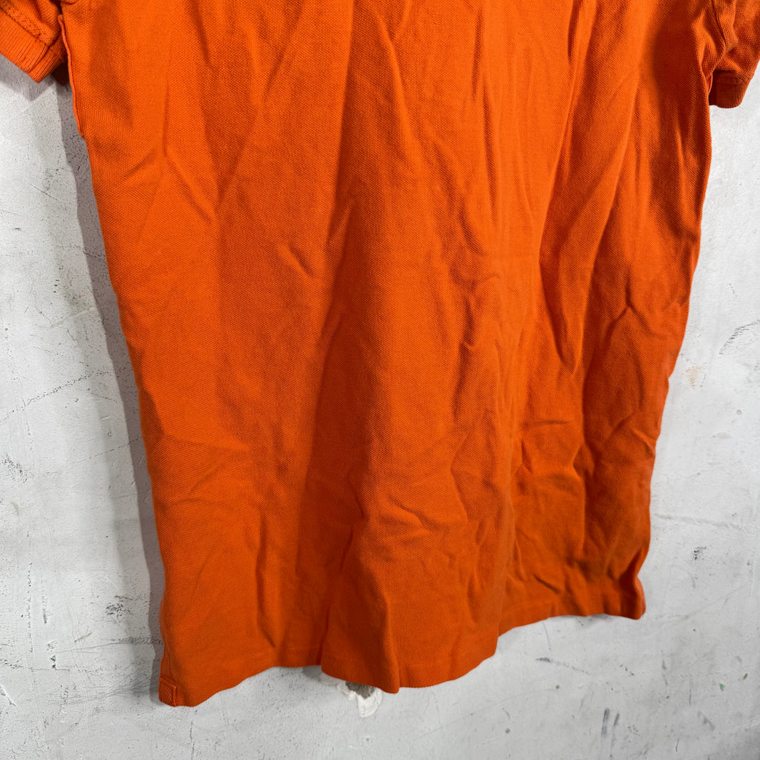 Ralph Lauren Orange Blue Big Pony Polo