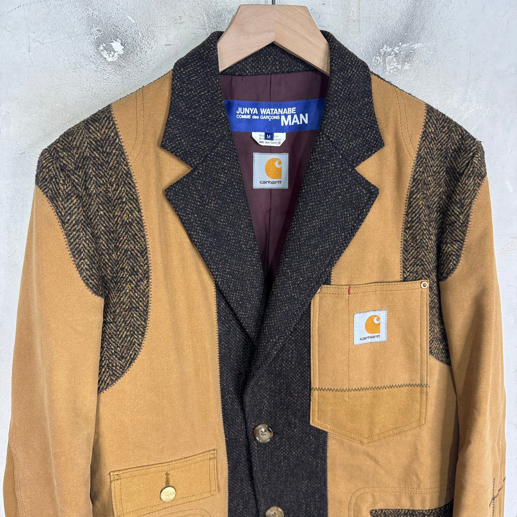Junya Watanabe x Carhartt Wool Patchwork Chore Blazer