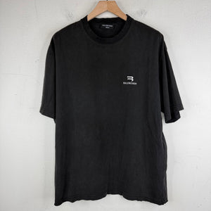 Balenciaga Sporty B Distressed T-Shirt