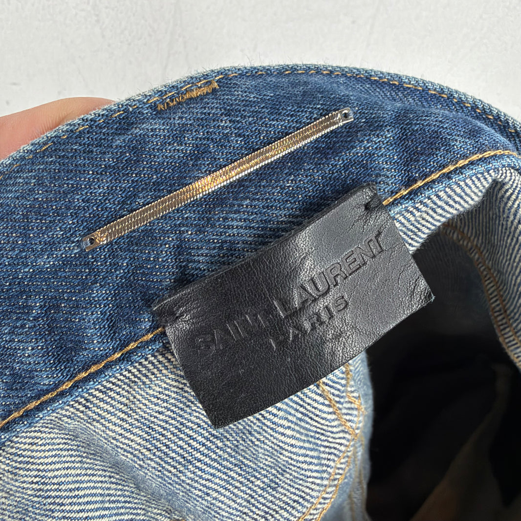 Saint Laurent D18 Mid Wash Jeans