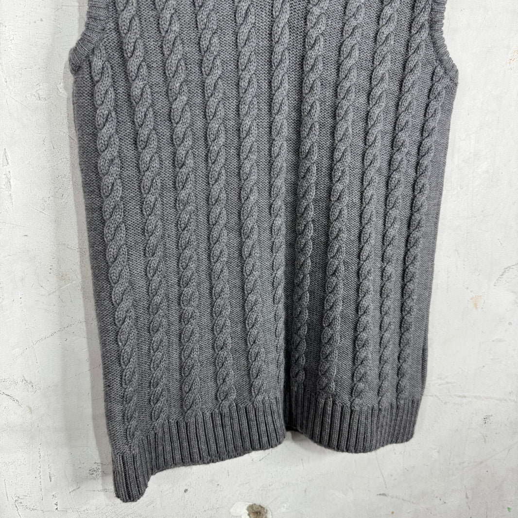 Raf Simons AW99-00 Cable Knit Sweater Vest