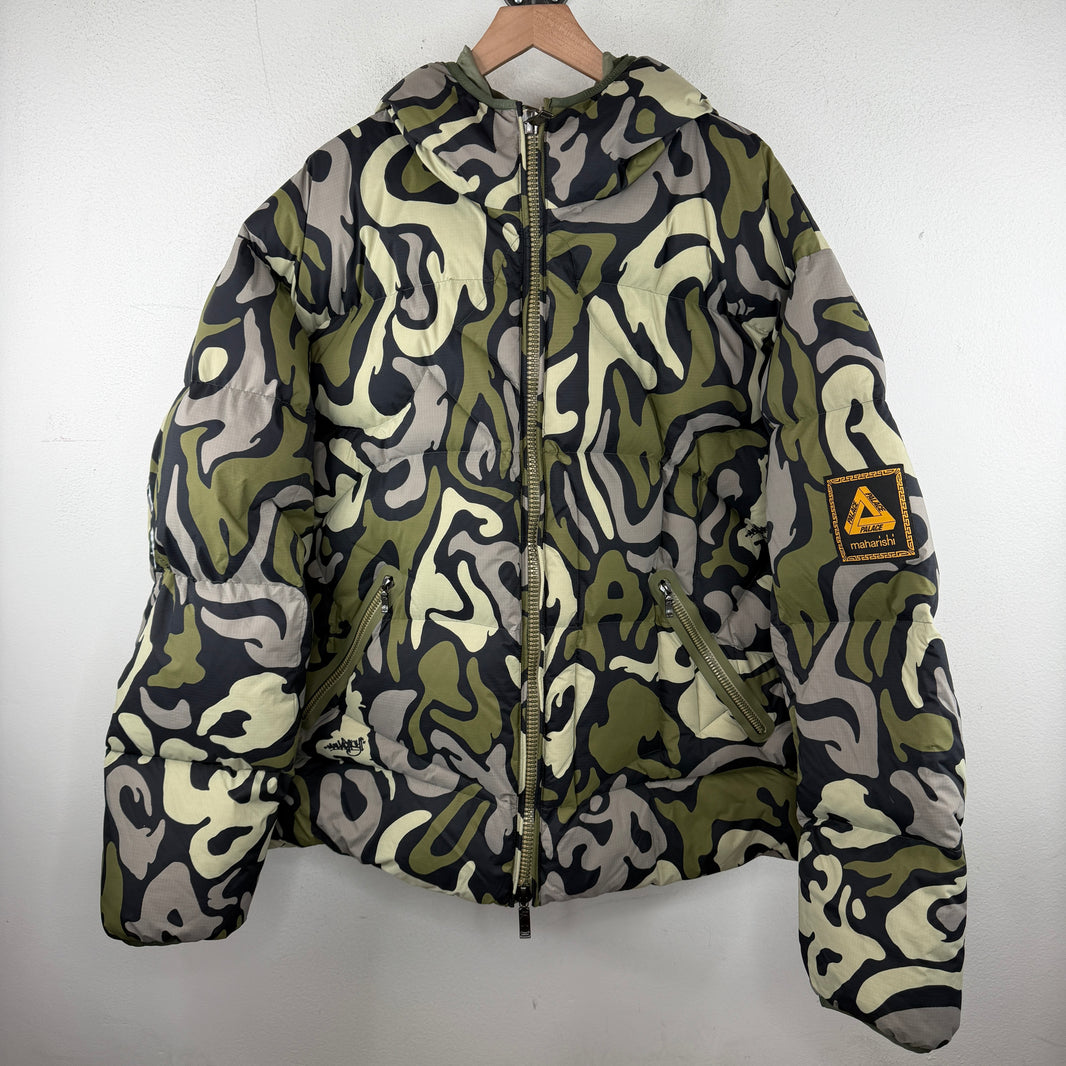 Palace Maharishi Camo Puffer Jacket