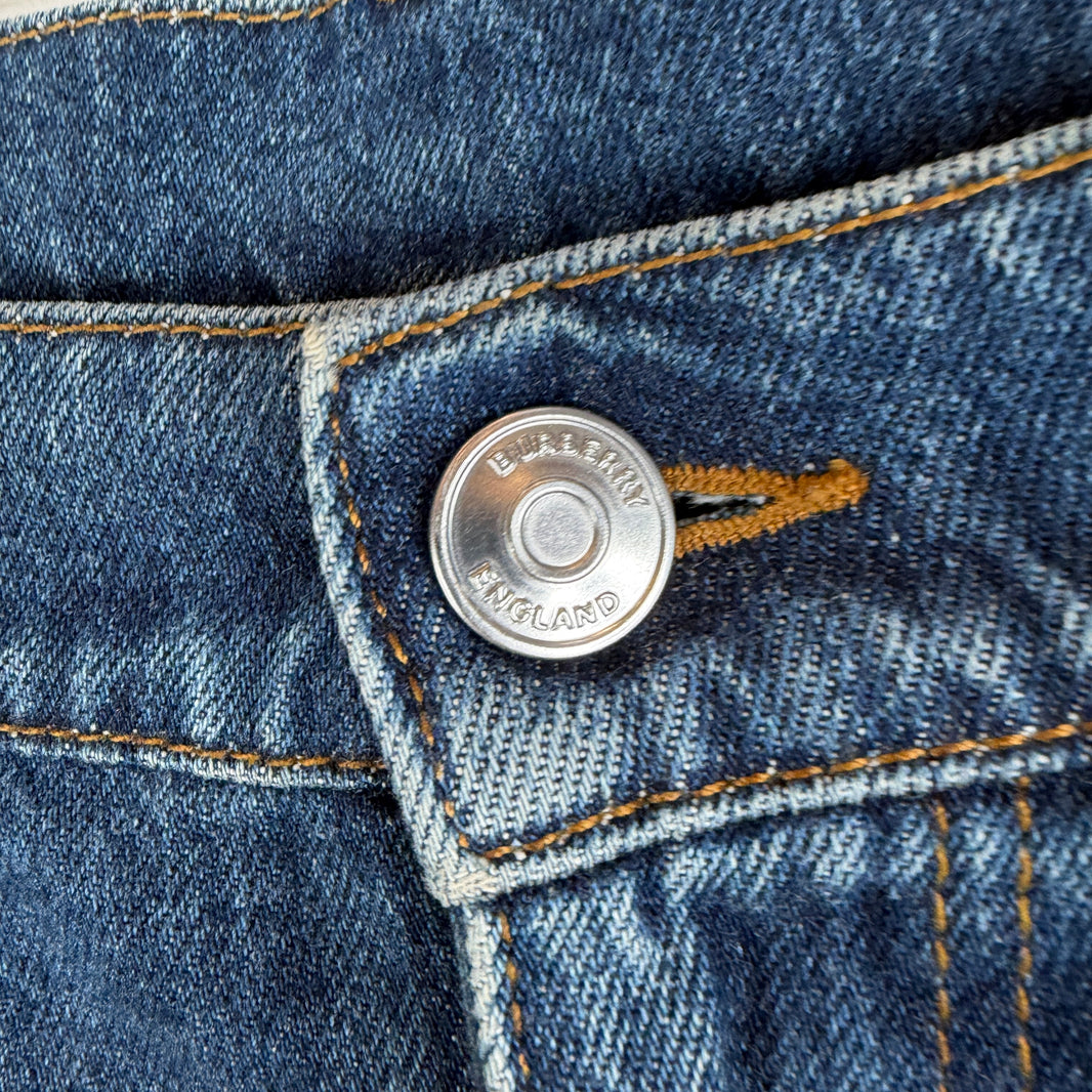 Burberry Printed Logo Jeans