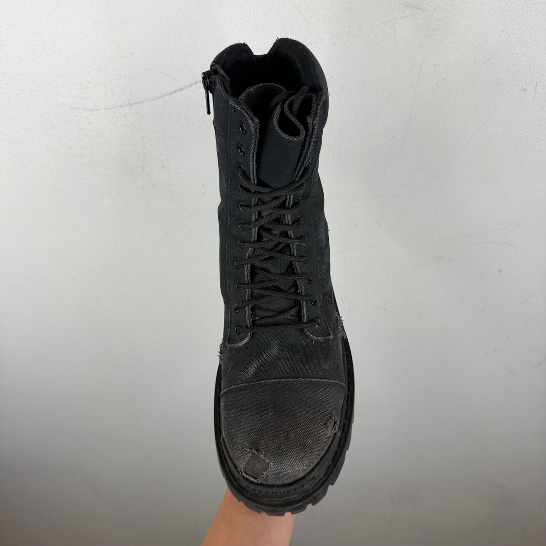 Balenciaga Canvas Strike Boots