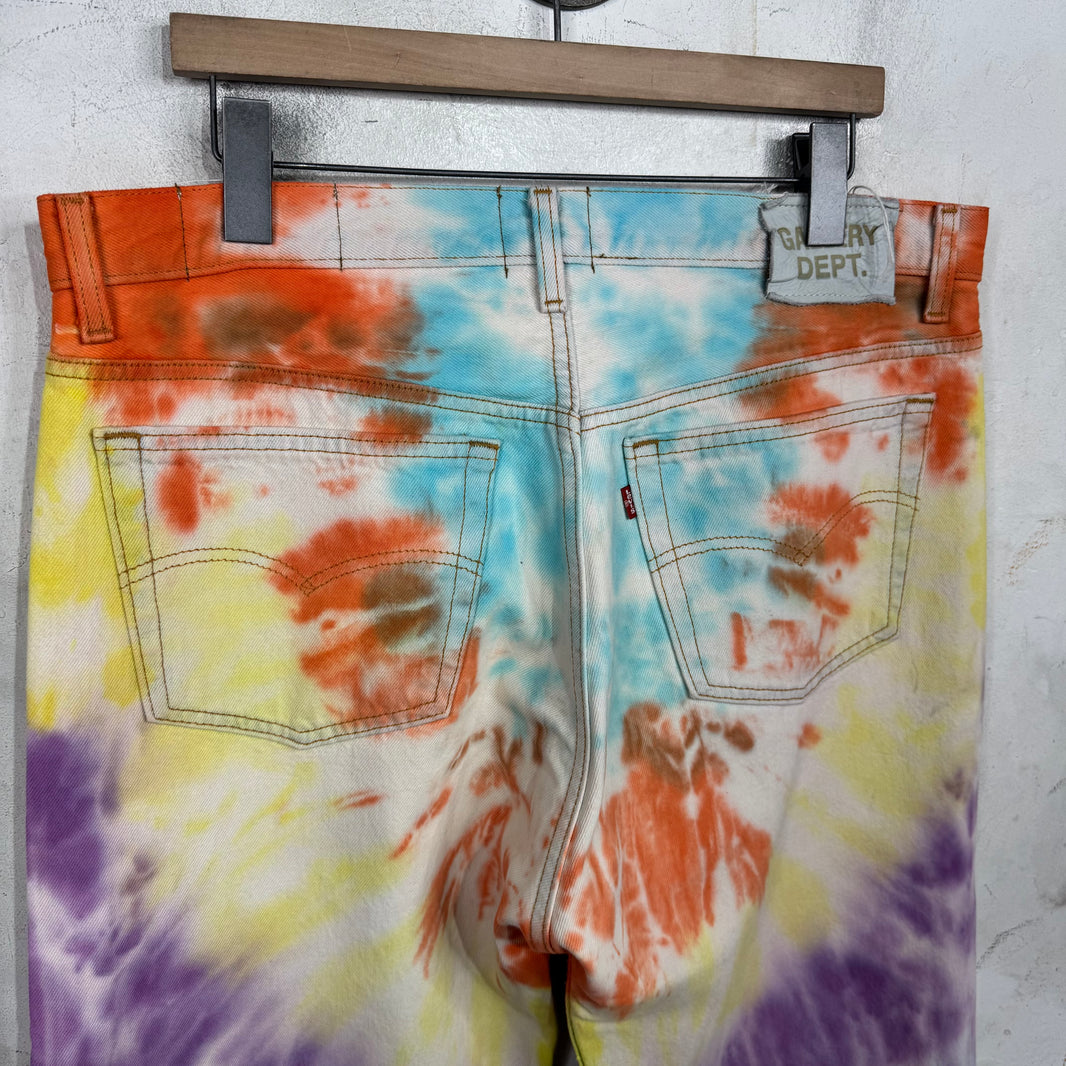 Gallery Dept Tie Dye Levi's Jeans