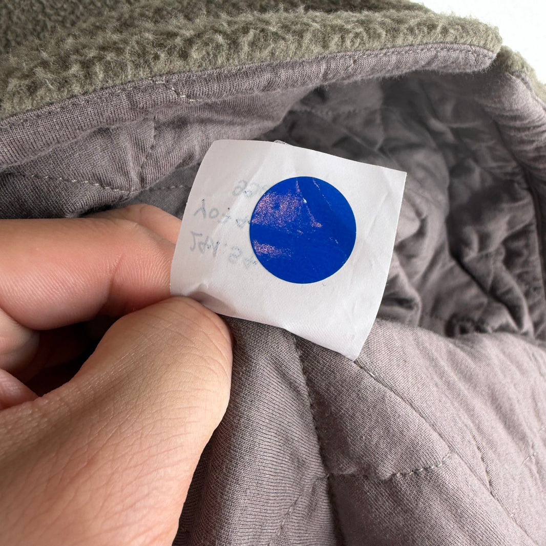 Balenciaga Sample Stencil Logo Fleece Jacket