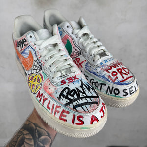 VLONE x Nike Pauly Sketched AF1s