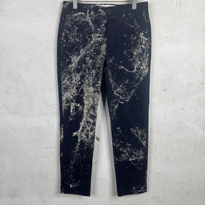 Maison Margiela Mudded Navy Trousers