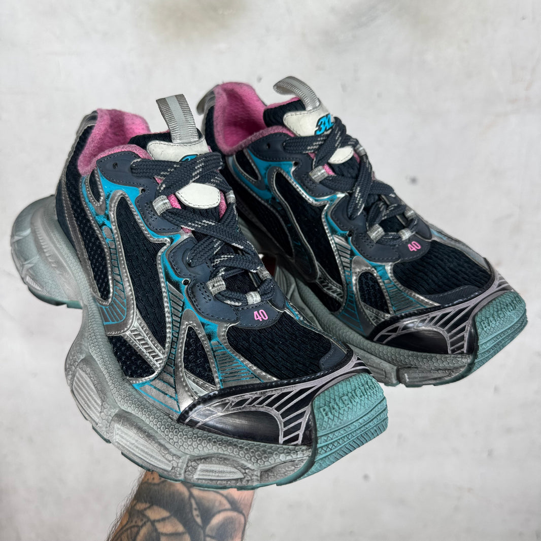 Balenciaga Navy/Neon 3XL Sneakers