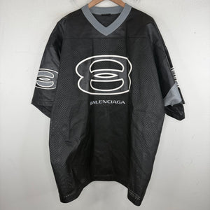 Balenciaga Leather Unity Jersey