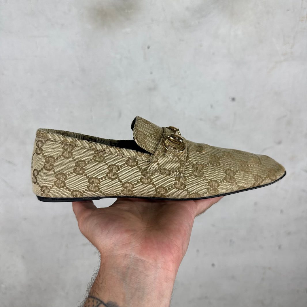 Gucci Monogram Raggazo Mules DS