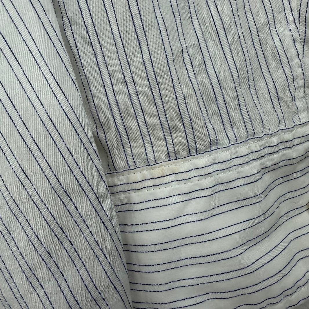 Visvim Elbow Patch Striped Button Up L/S Shirt