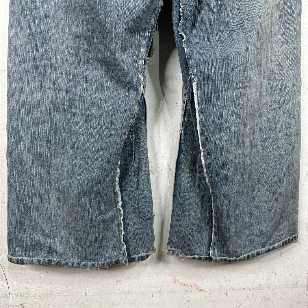 Balenciaga Cut Up Baggy Jeans