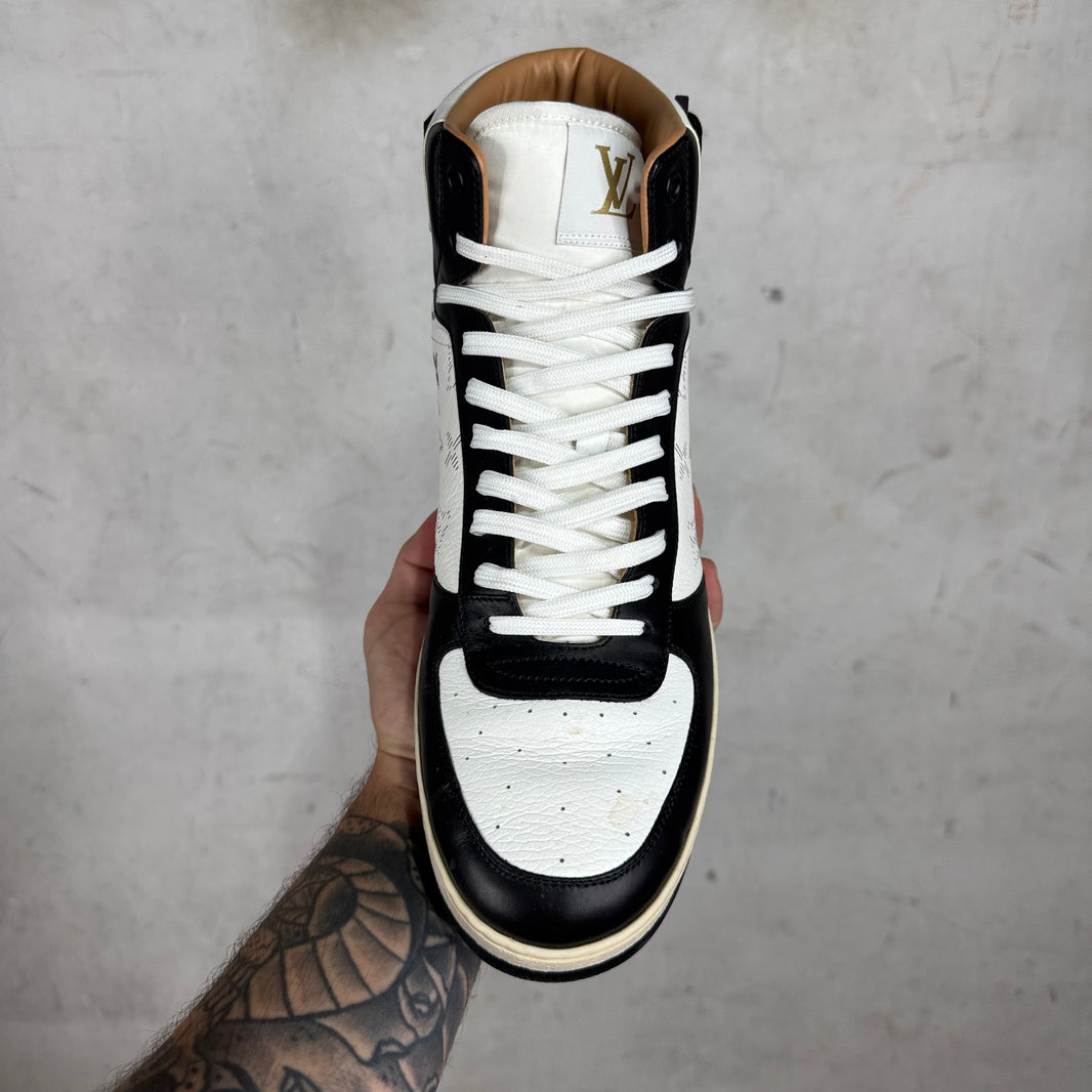 Louis Vuitton Monogram Rivoli High Sneakers