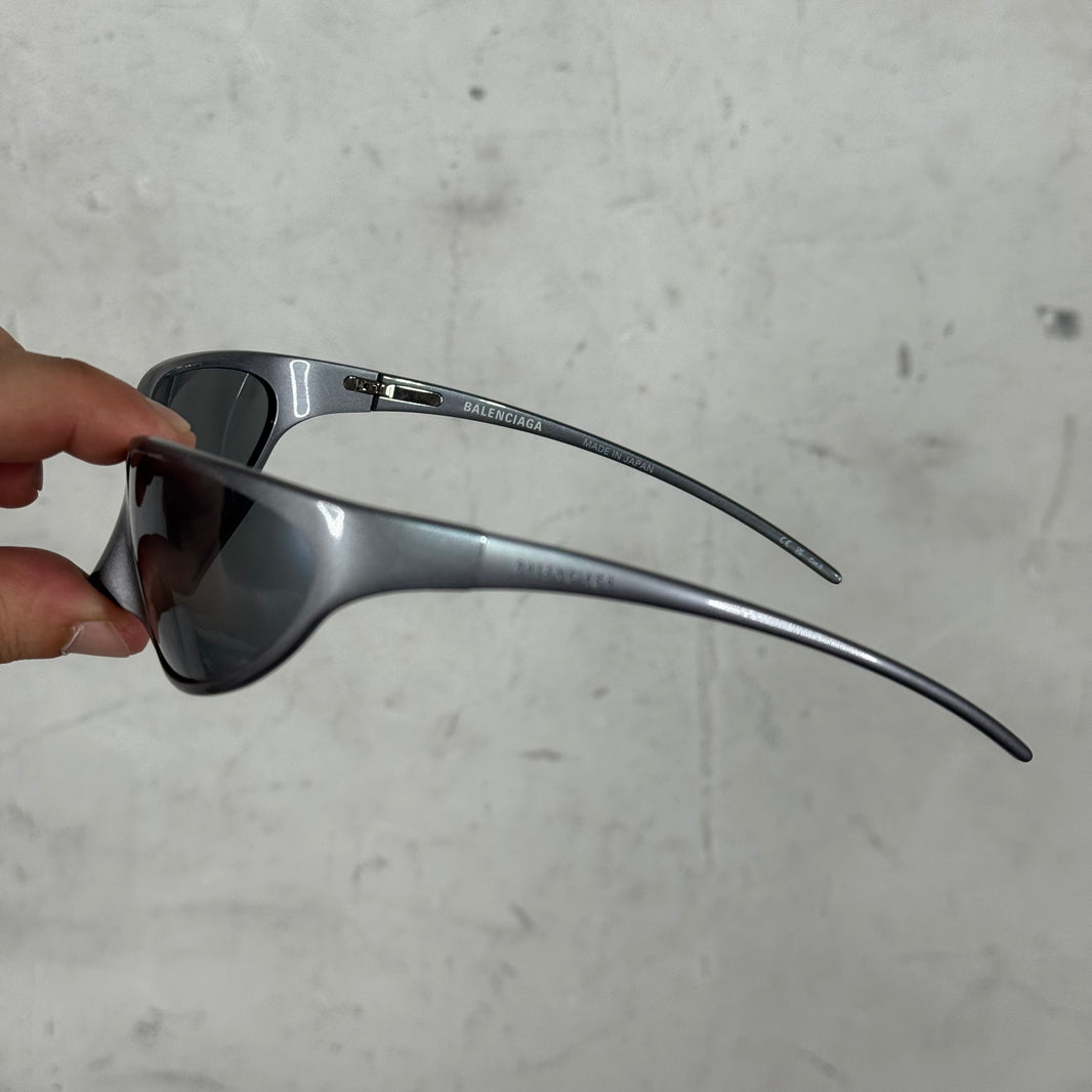 Balenciaga Aluminum 4G Cat Sunglasses