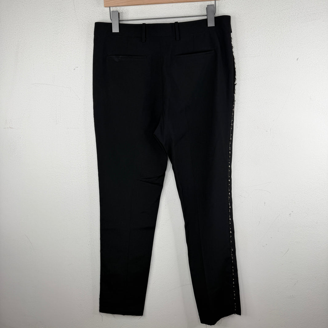 Saint Laurent Studded Dress Pants