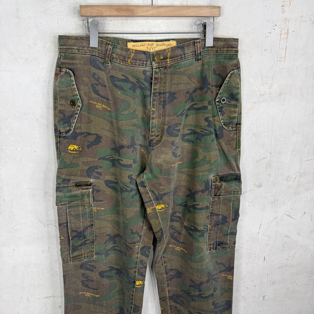 Yellow Rat Bastard Camo Cargos