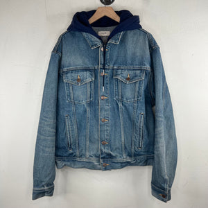 Celine Hooded Denim Jacket