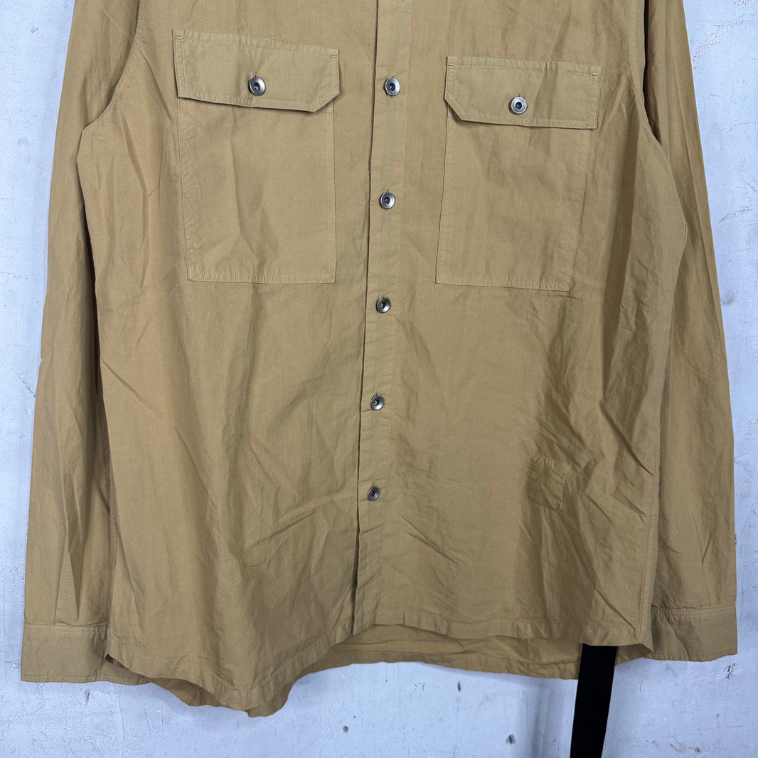 DRKSHDW Tan Light Overshirt