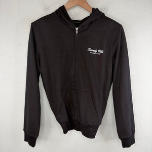 Balenciaga Sample Knotted Beverly Hills Zip-Up Hoodie