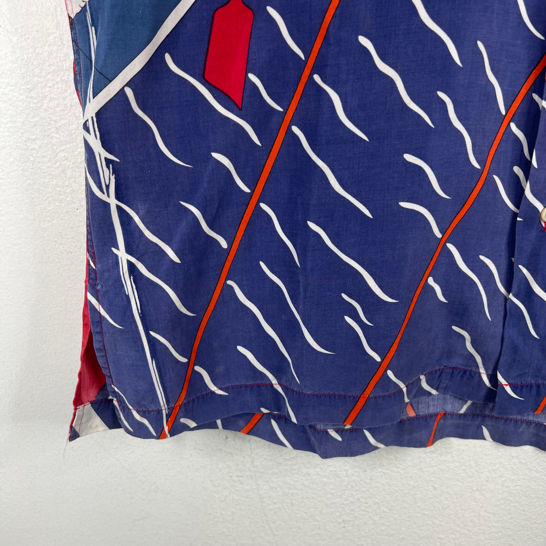 Polo Ralph Lauren 1992 Vintage Paddles Button Up Shirt