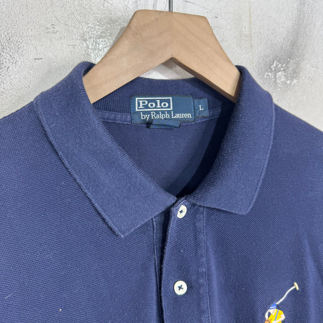 Ralph Lauren Navy Realistic Pony Polo