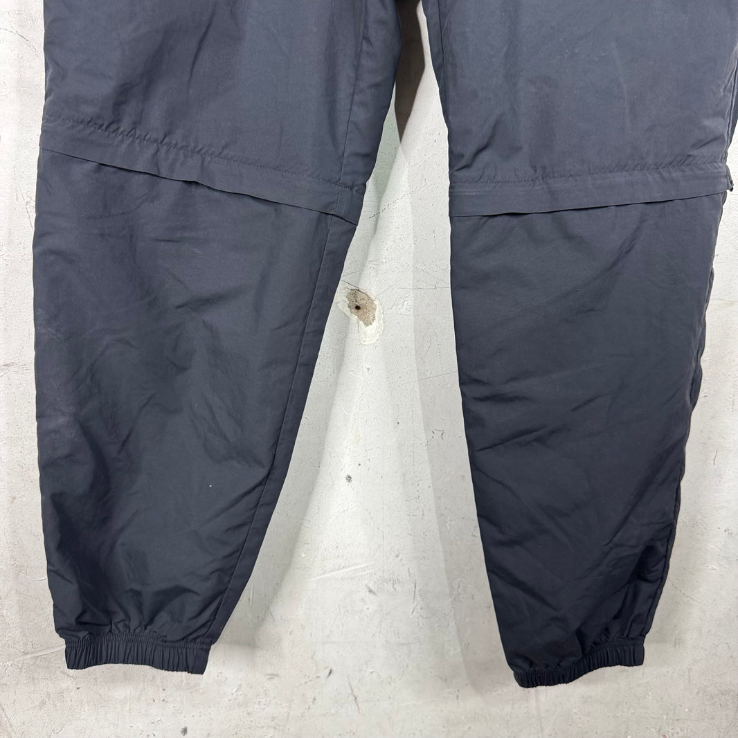 Balenciaga Black Logo Convertible Track Pants