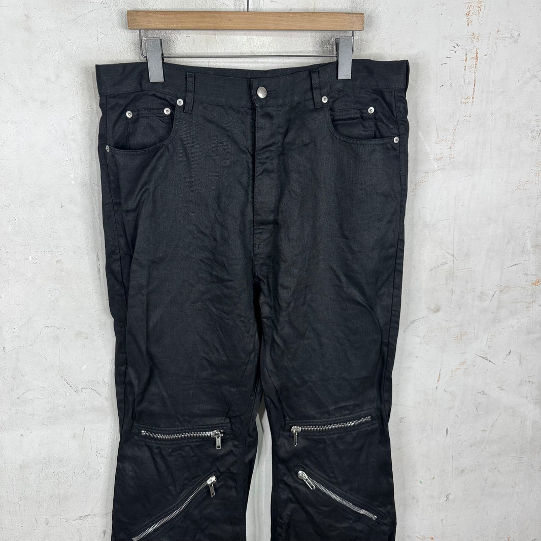 Rick Owens Hollywood Linen Zippered Bolans