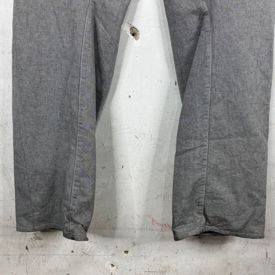 Margiela Inside Out Knee Twist Jeans