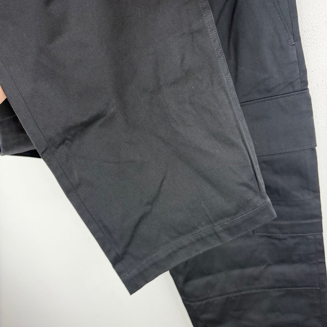Marni Black Elastic Waistband Cargo Trousers