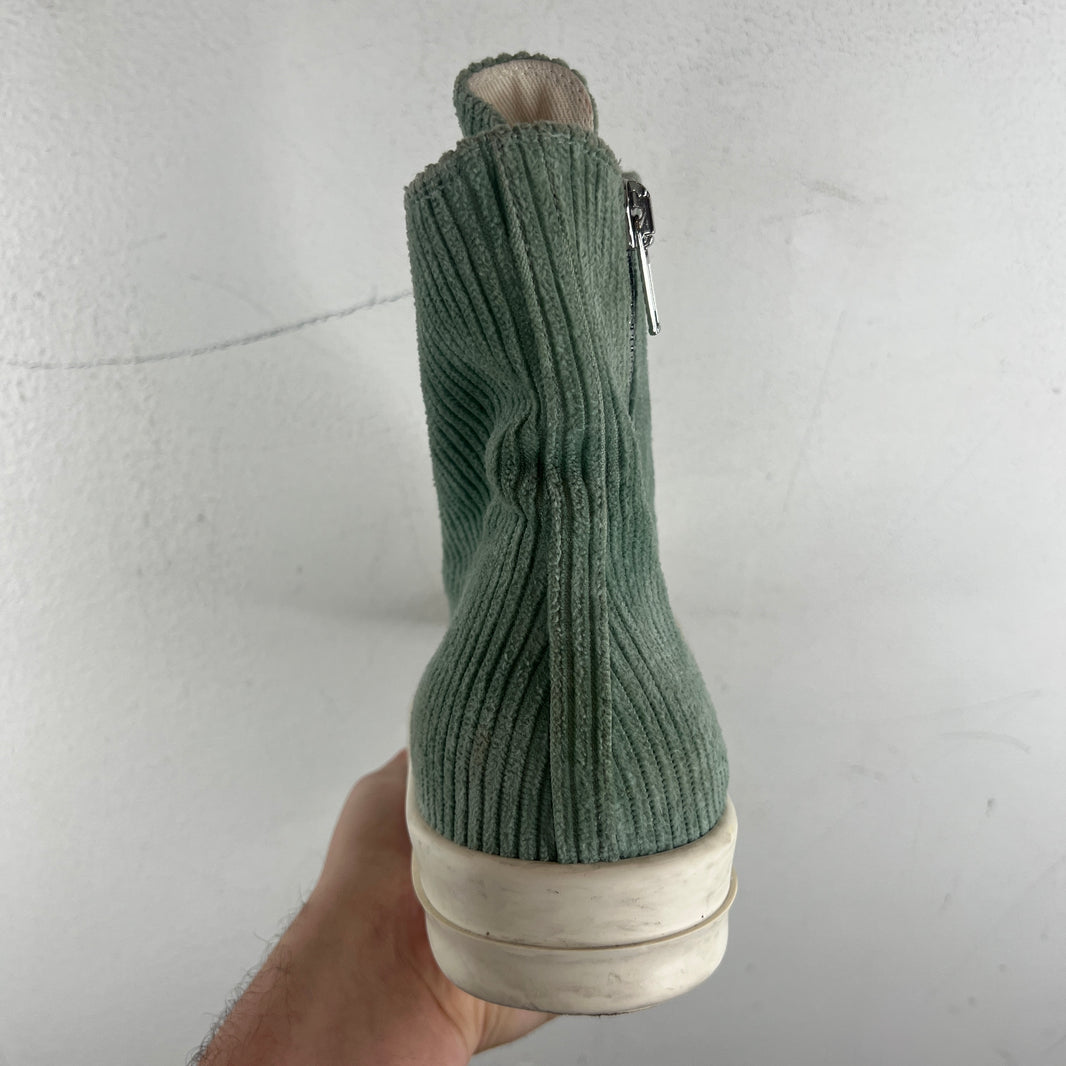 DRKSHDW Blue Corduroy Ramone Sneakers