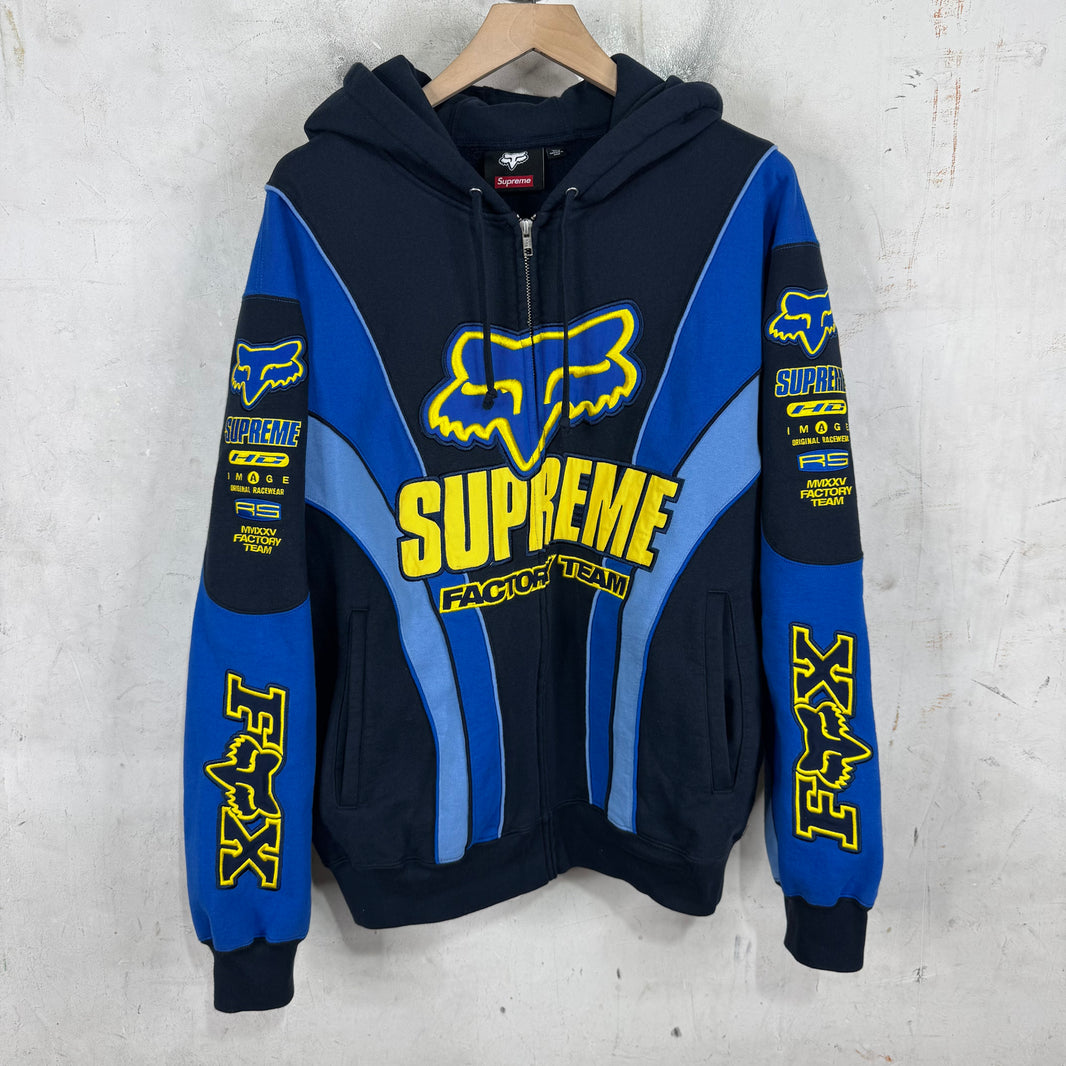 Supreme x Fox Racing Zip Hoodie