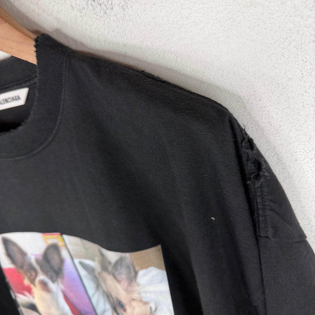 Balenciaga Sample I Love Dogs T-Shirt