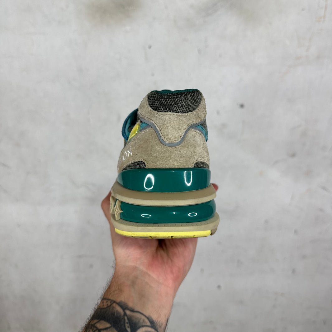Louis Vuitton Beige Trail Sneakers